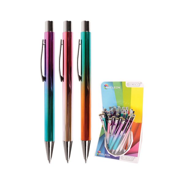 Pero guľôčkové CAMELEON (mix /cena 1ks) modrá náplň