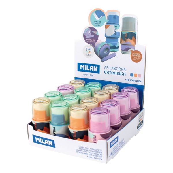 Guma + strúhadlo MILAN FUN séria /1ks