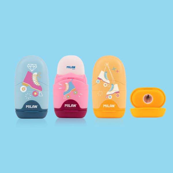 Guma + strúhadlo MILAN Capsule Roller (mix /cena 1ks)