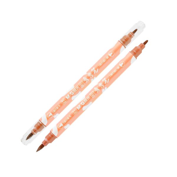 Popisovač M&G Miffy Marker 1 mm obojstranný, oranžový