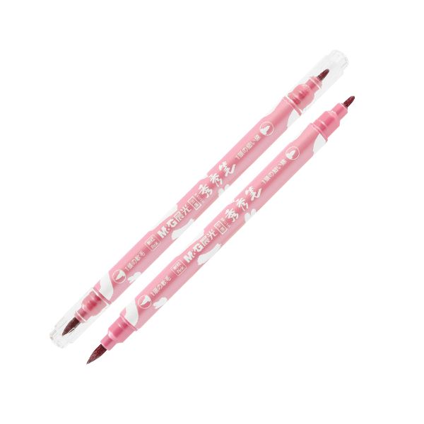 Popisovač M&G Miffy Marker 1 mm obojstranný, ružový