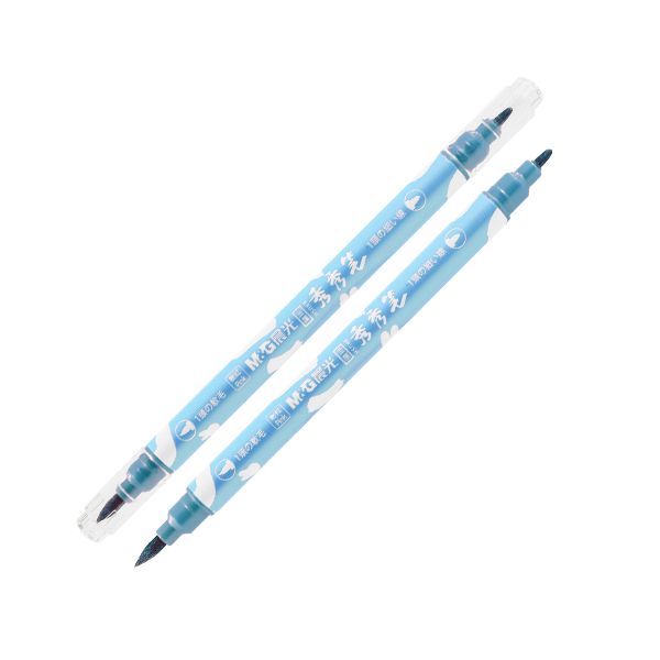 Popisovač M&G Miffy Marker 1 mm obojstranný, modrý