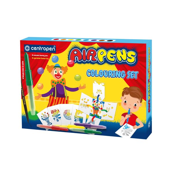 Fixy - fúkacie CENTROPEN 1500/9 Colouring set