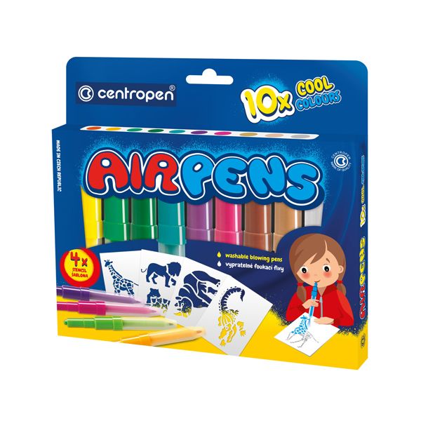 Fixy - fúkacie CENTROPEN 1500/10 Cool Colours