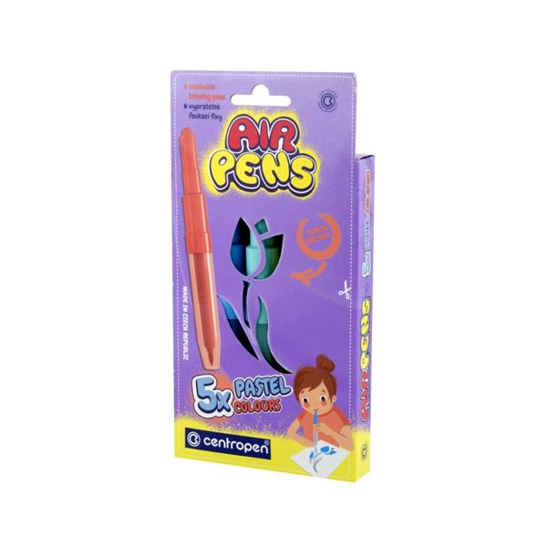 Fixy - fúkacie CENTROPEN 1500/5 Pastel Colours
