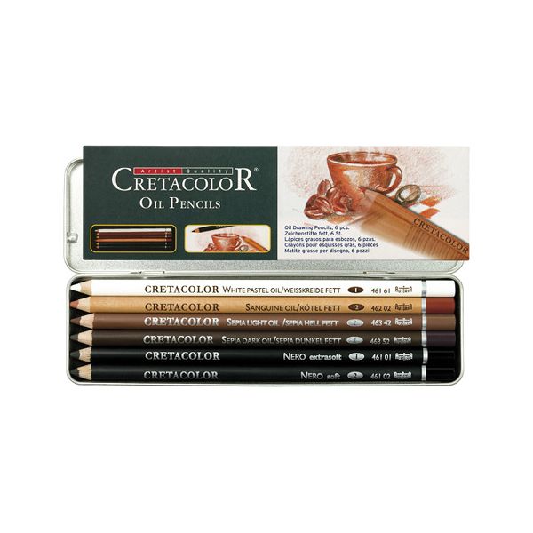 CRT sada olejových ceruziek 6ks