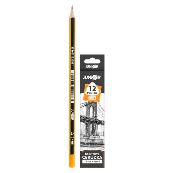 Ceruzka grafitová trojhranná č. 2/HB