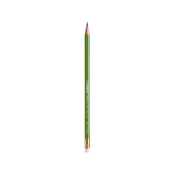 Ceruzka grafitová HB STABILO GREENgraph pencil 160 s gumou