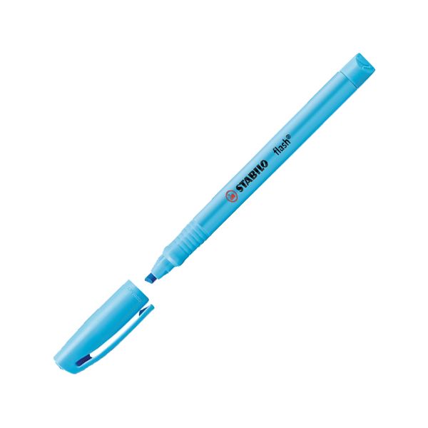 Zvýrazňovač STABILO flash modrý