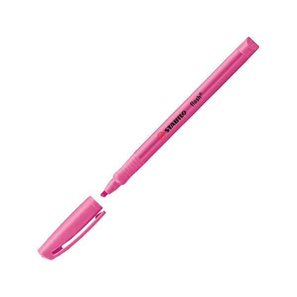 Zvýrazňovač STABILO flash ružový