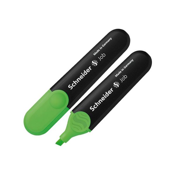 Zvýrazňovač Schneider Job - zelená
