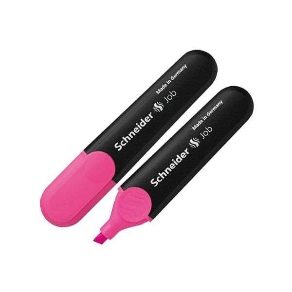 Zvýrazňovač Schneider Job - ružová