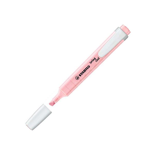Zvýrazňovač STABILO swing cool Pastel Edition ružový