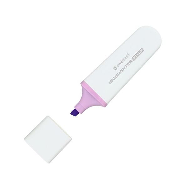Zvýrazňovač CENTROPEN 6252 STYLE SOFT 1-5 mm, fialový