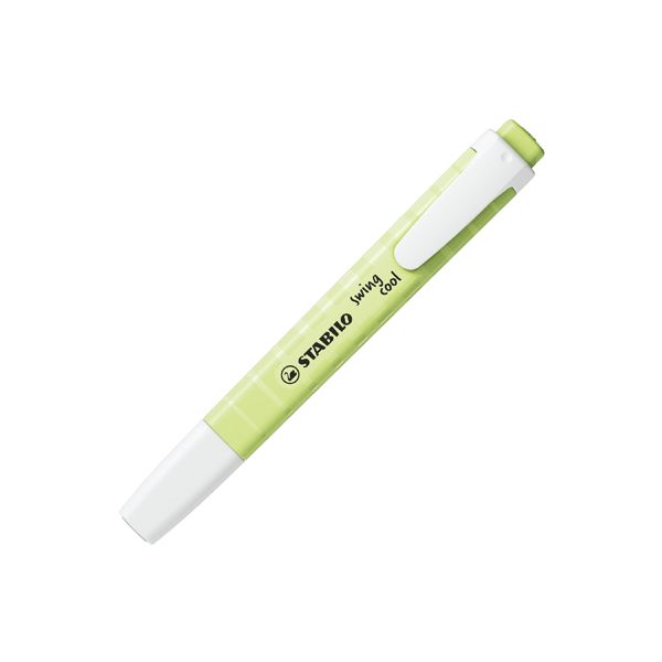 Zvýrazňovač STABILO swing cool Pastel Edition limetková