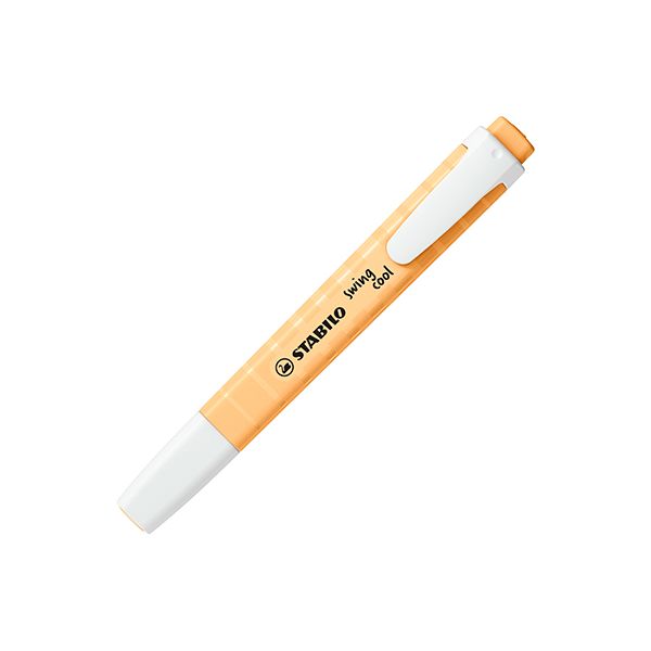Zvýrazňovač - STABILO swing cool Pastel Edition - pastelová oranžová