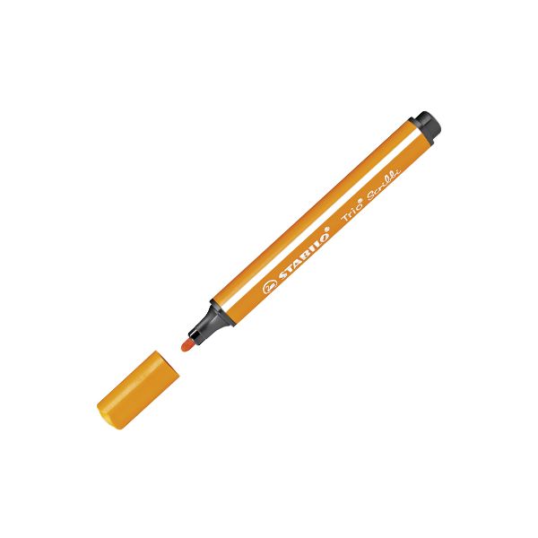 Fixa trojhranná STABILO Trio Scribbi oranžová