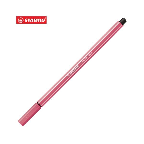 Fix vláknový STABILO Pen 68 neonovo červený