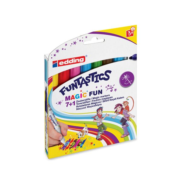 Sada popisovačov Edding Funtastics 13/8 S Magic Fun