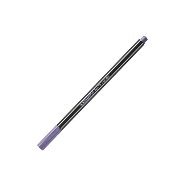 Fix metalický vláknový STABILO Pen 68 metallic fialový