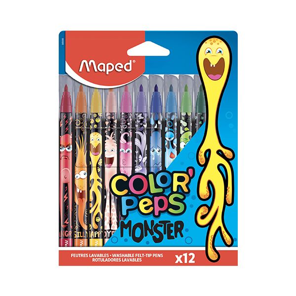Fixy MAPED Color'Peps Monster 12 ks