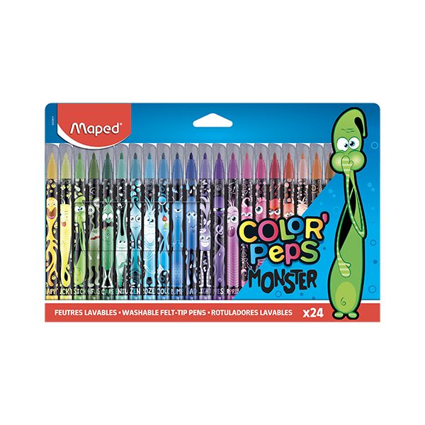 Fixy MAPED Color'Peps Monster 24 ks