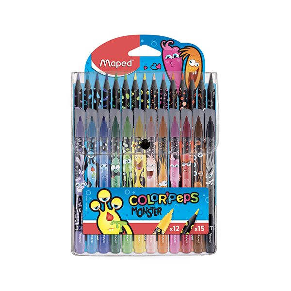 Fixy MAPEDColor' PepsMonster12ks+15ks fare.ceruziek