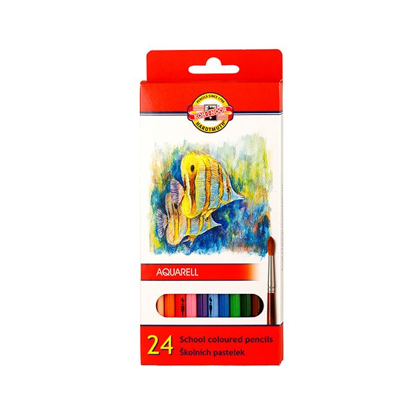 Pastelky KOH-I-NOOR akvarelové, sada 24 ks