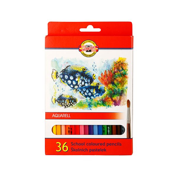 Pastelky KOH-I-NOOR akvarelové, sada 36 ks