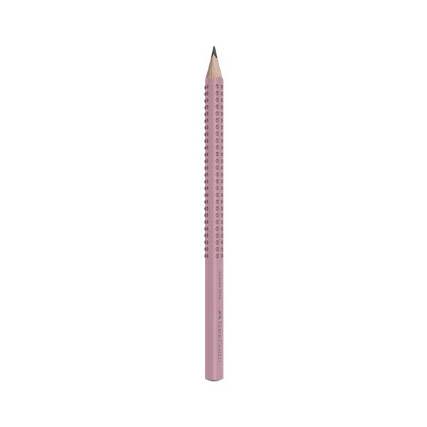 Grafitová ceruzka Faber-Castell Grip Jumbo 2B, staroružová