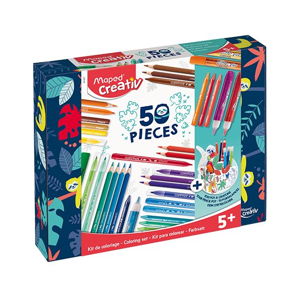 Výtvarná a kreatívna súprava MAPED 50ks