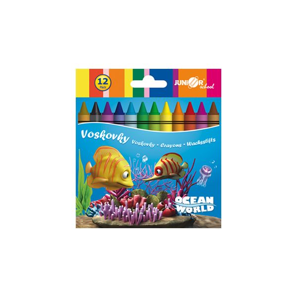 Voskovky 12 ks Ocean World