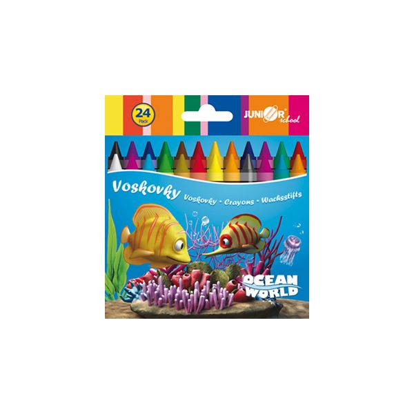 Voskovky 24 ks Ocean World