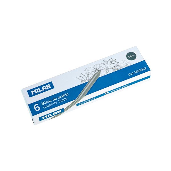 Grafitové tuhy MILAN B / 5.2 mm do versatilky, 6 ks