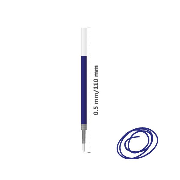 Náplň gélová G-5 - 0,5 mm - modrá