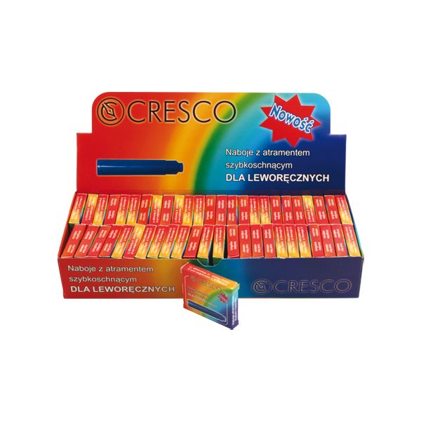 Bombičky CRESCO 6 ks - modré/rýchloschnúce