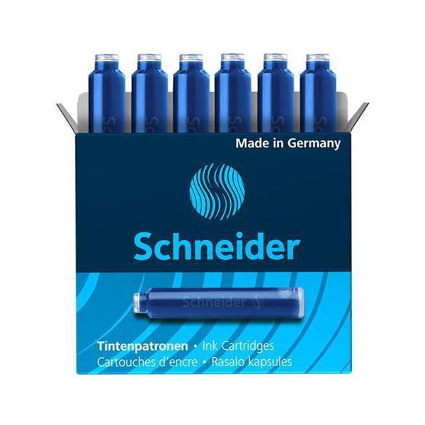 Bombičky Schneider 6 ks - modrá náplň