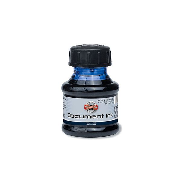 Atrament do plniaceho pera KOH-I-NOOR Document 50 ml, čierny