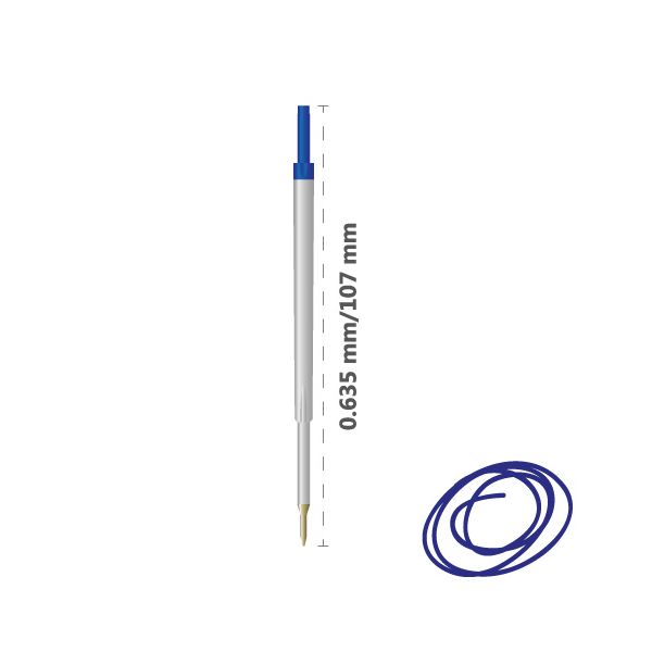 Náplň guľôčková KOH-I-NOOR 4410 Jumbo - modrá