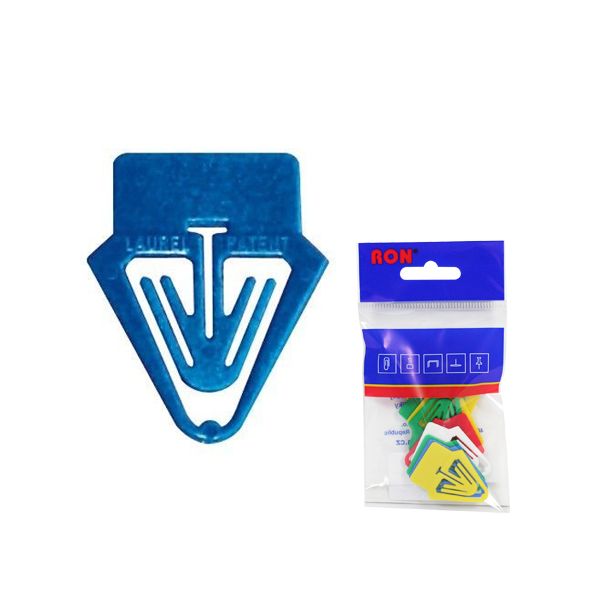 Listové spony plastové 661, popisovací, 25 mm (10ks)