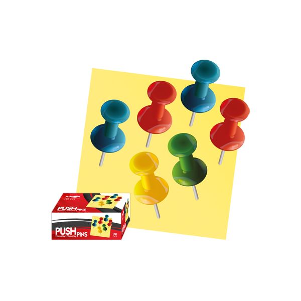 Pripináčiky do korku JUNIOR, sada 100 ks