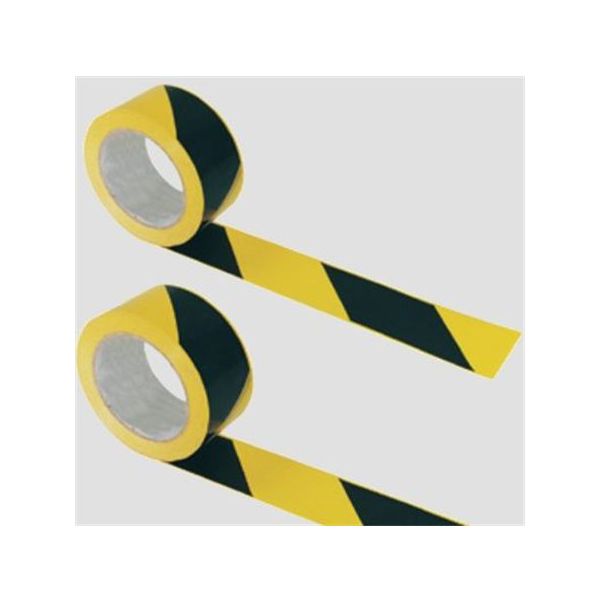 Označovacia páska, 7cm šírka, 200 m dlhá, žltá-čierna