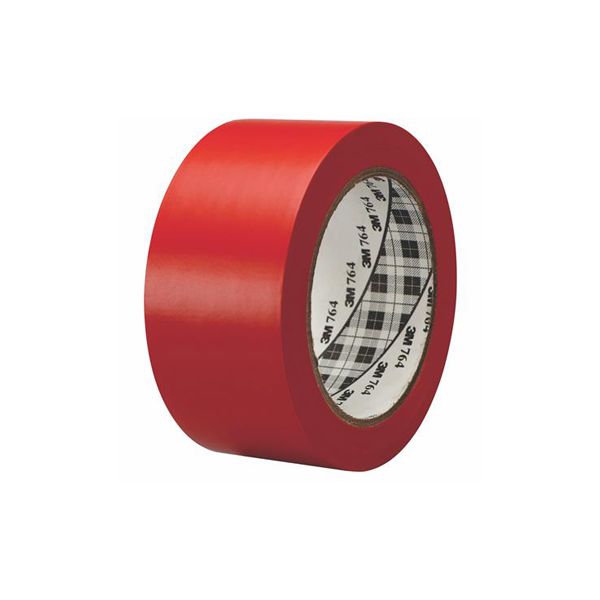 Označovacia páska, 50 mm x 33 m, 3M, červená