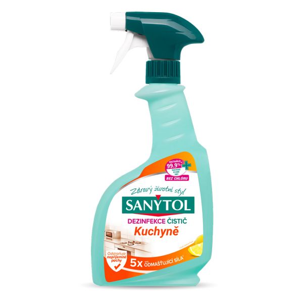 Sanytol KUCHYŇA odmasťovač s rozprašovačom 500 ml 