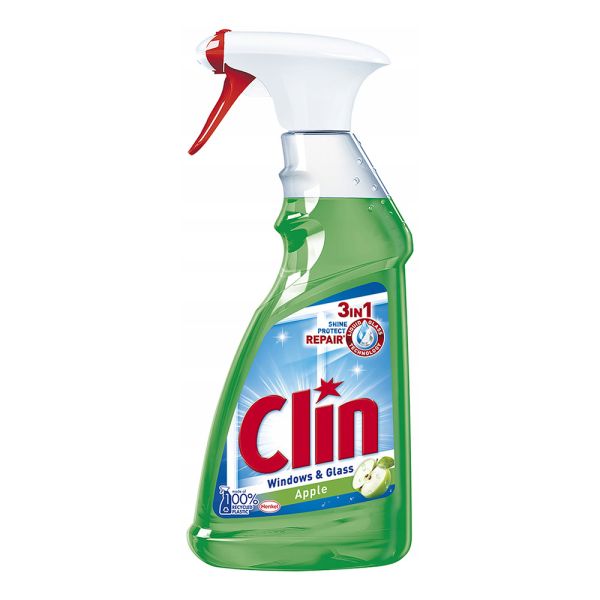 Clin na okná a sklo s rozprašovačom 500 ml - Jablko 
