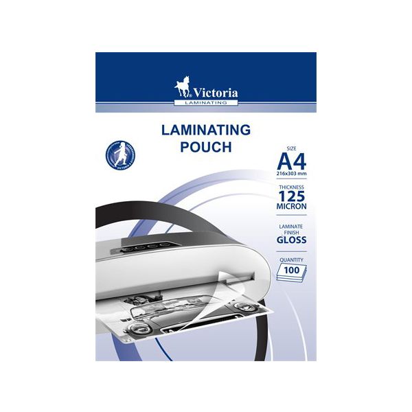 Laminovacie fólie VICTORIA - lesklé A4, 125 µm