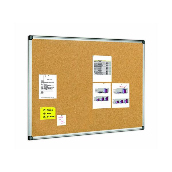 Korková tabuľa v hliníkovom ráme 60 x 90 cm