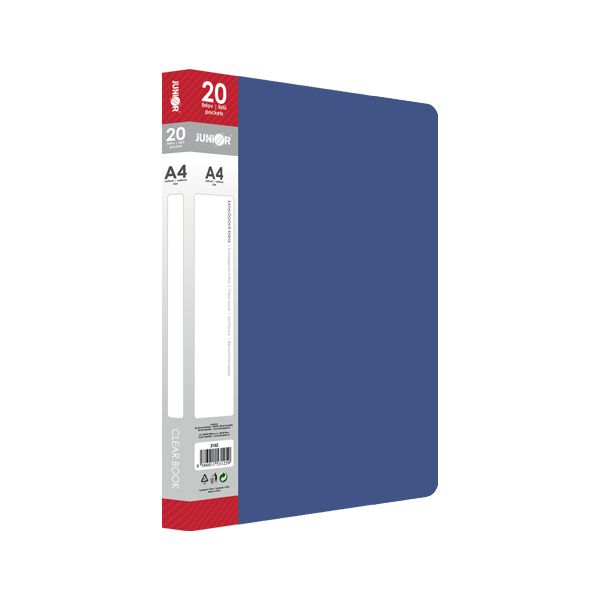 Katalógová kniha A4/20 listová, modrá