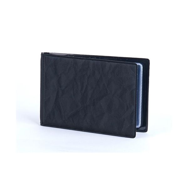 Puzdro na doklady, 8 ks vnútorných vreciek, VICTORIA, šedočierne