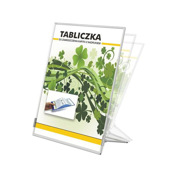 Stojan na dokumenty "L", naklonený, A4, PANTA PLAST